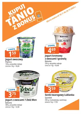 Leclerc - gazetka promocyjna Oferta E.Leclerc I Bonus skanujesz, kasę zyskujesz od wtorku 18.11 do soboty 29.11 - strona 5