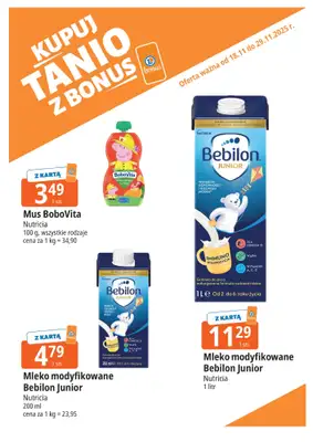 Leclerc - gazetka promocyjna Oferta E.Leclerc I Bonus skanujesz, kasę zyskujesz od wtorku 18.11 do soboty 29.11 - strona 14