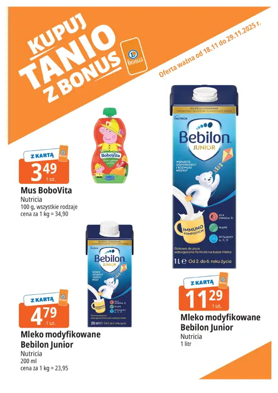 Leclerc - gazetka promocyjna Oferta E.Leclerc I Bonus skanujesz, kasę zyskujesz od wtorku 18.11 do soboty 29.11 - strona 14