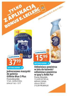 Leclerc - gazetka promocyjna Oferta E.Leclerc I Bonus skanujesz, kasę zyskujesz od wtorku 18.11 do soboty 29.11 - strona 18