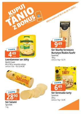 Leclerc - gazetka promocyjna Oferta E.Leclerc I Bonus skanujesz, kasę zyskujesz od wtorku 18.11 do soboty 29.11 - strona 4