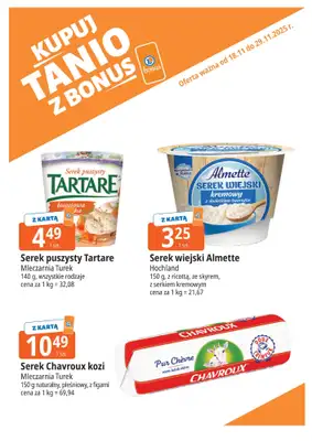 Leclerc - gazetka promocyjna Oferta E.Leclerc I Bonus skanujesz, kasę zyskujesz od wtorku 18.11 do soboty 29.11 - strona 8