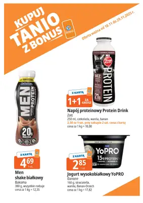 Leclerc - gazetka promocyjna Oferta E.Leclerc I Bonus skanujesz, kasę zyskujesz od wtorku 18.11 do soboty 29.11 - strona 7