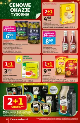 Auchan - gazetka promocyjna Gazetka Święta jak babcię kocham Supermarket Auchan od czwartku 20.11 do środy 26.11 - strona 6