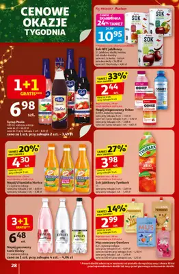 Auchan - gazetka promocyjna Gazetka Święta jak babcię kocham Hipermarket Auchan od czwartku 20.11 do środy 26.11 - strona 28
