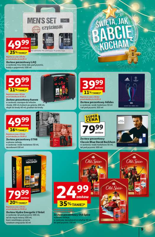 Auchan - gazetka promocyjna Gazetka Święta jak babcię kocham Hipermarket Auchan od czwartku 20.11 do środy 26.11 - strona 9