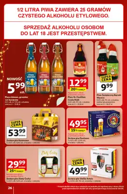Auchan - gazetka promocyjna Gazetka Święta jak babcię kocham Hipermarket Auchan od czwartku 20.11 do środy 26.11 - strona 26
