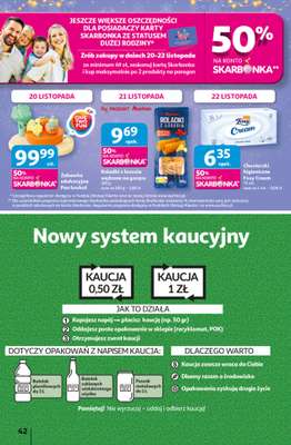 Auchan - gazetka promocyjna Gazetka Święta jak babcię kocham Hipermarket Auchan od czwartku 20.11 do środy 26.11 - strona 42