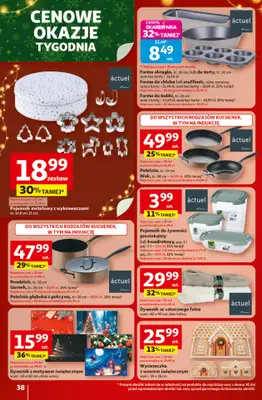 Auchan - gazetka promocyjna Gazetka Święta jak babcię kocham Hipermarket Auchan od czwartku 20.11 do środy 26.11 - strona 38