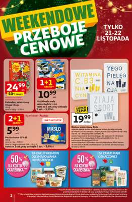 Auchan - gazetka promocyjna Gazetka Święta jak babcię kocham Hipermarket Auchan od czwartku 20.11 do środy 26.11 - strona 2