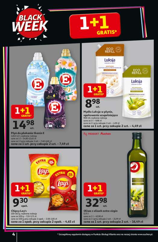 Auchan - gazetka promocyjna Gazetka Święta jak babcię kocham Hipermarket Auchan od czwartku 20.11 do środy 26.11 - strona 4
