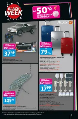 Auchan - gazetka promocyjna Gazetka Święta jak babcię kocham Hipermarket Auchan od czwartku 20.11 do środy 26.11 - strona 5