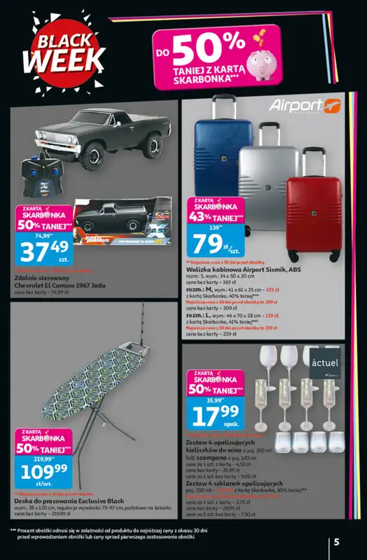 Auchan - gazetka promocyjna Gazetka Święta jak babcię kocham Hipermarket Auchan od czwartku 20.11 do środy 26.11 - strona 5