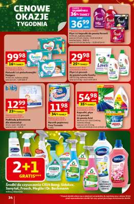 Auchan - gazetka promocyjna Gazetka Święta jak babcię kocham Hipermarket Auchan od czwartku 20.11 do środy 26.11 - strona 34