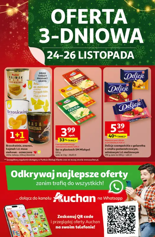 Auchan - gazetka promocyjna Gazetka Święta jak babcię kocham Hipermarket Auchan   - strona 3