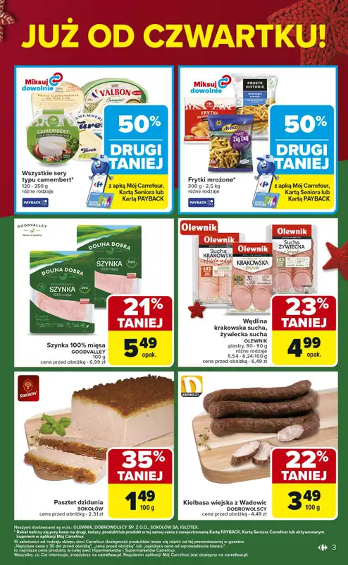 Carrefour - gazetka promocyjna Gazetka Weekend promek już od czwartku   - strona 3