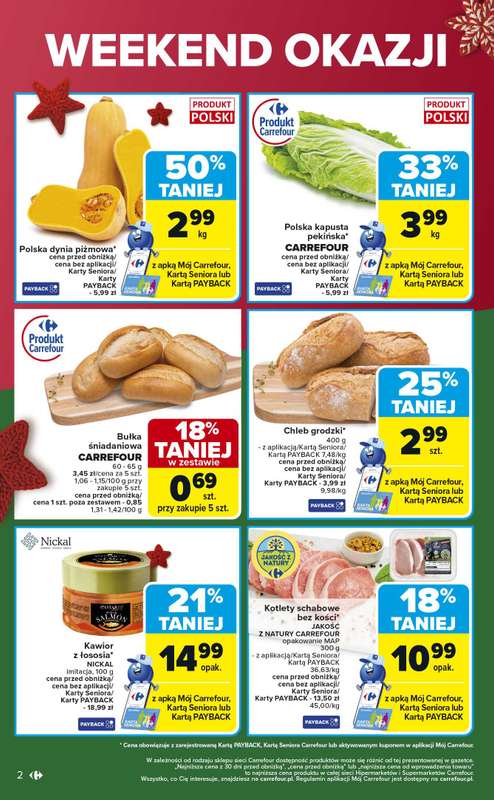 Carrefour Market - gazetka promocyjna Gazetka Weekend promek już od czwartku od czwartku 20.11 do soboty 22.11 - strona 2