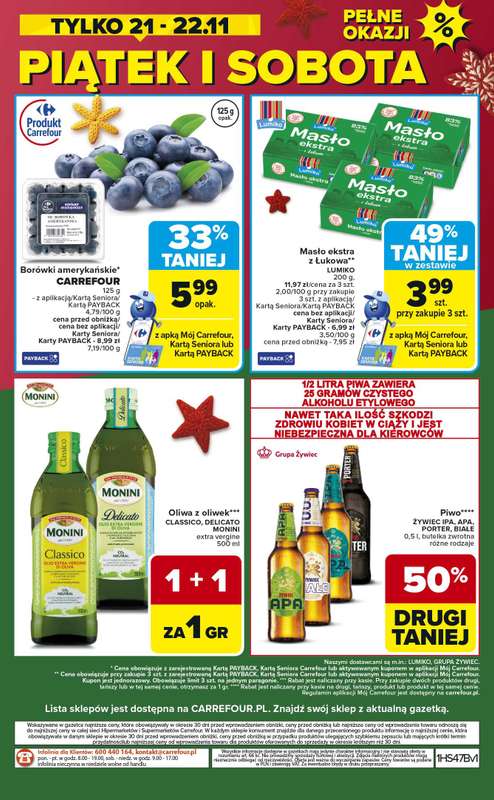 Carrefour Market - gazetka promocyjna Gazetka Weekend promek już od czwartku od czwartku 20.11 do soboty 22.11 - strona 8