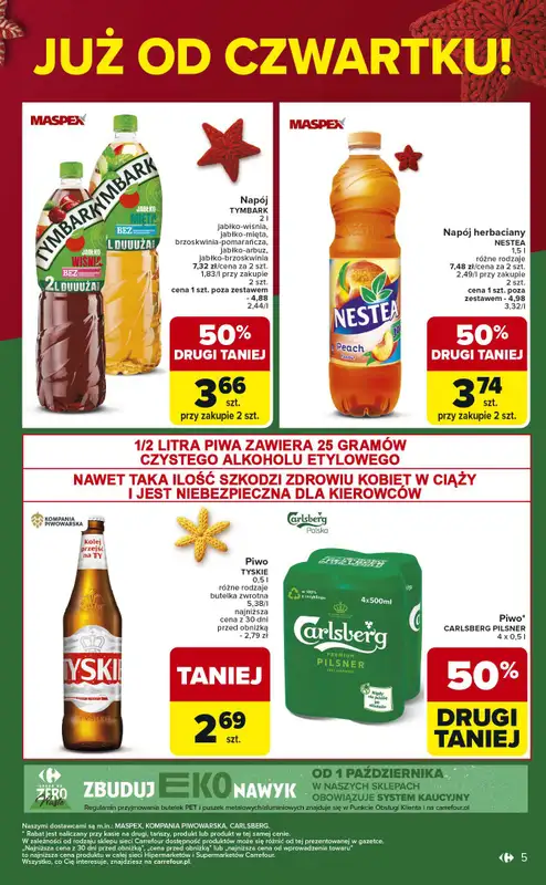 Carrefour Market - gazetka promocyjna Gazetka Weekend promek już od czwartku od czwartku 20.11 do soboty 22.11 - strona 5