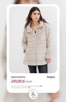 bonprix - gazetka promocyjna Kurtki i płaszcze na wyprzedaży od wtorku 18.11 do poniedziałku 24.11 - strona 8