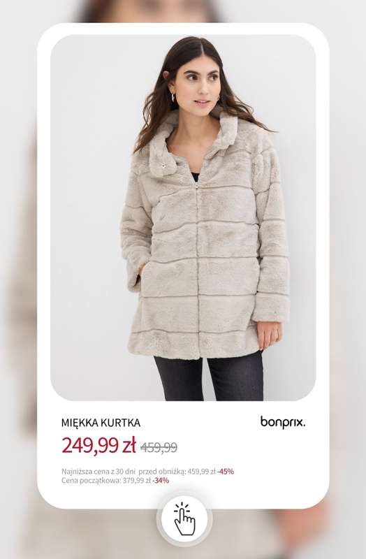 bonprix - gazetka promocyjna Kurtki i płaszcze na wyprzedaży od wtorku 18.11 do poniedziałku 24.11 - strona 8