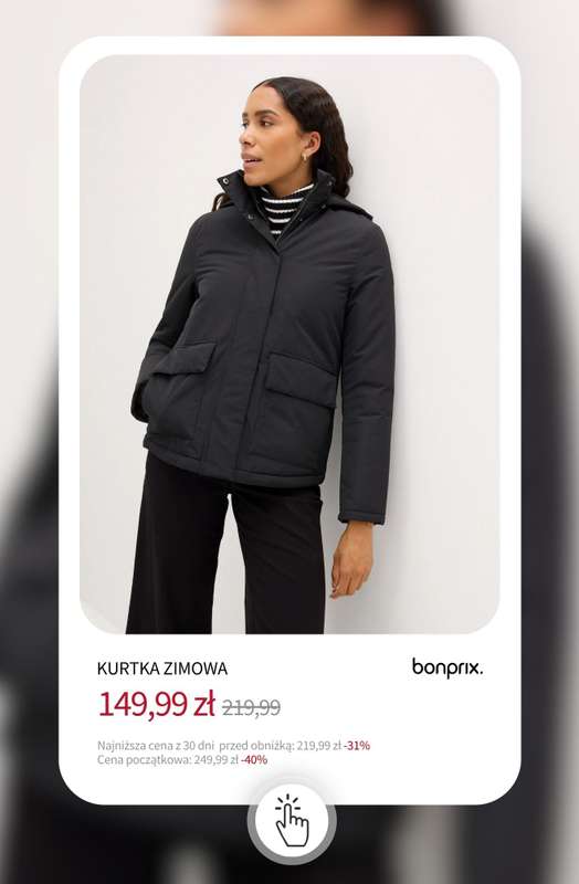 bonprix - gazetka promocyjna Kurtki i płaszcze na wyprzedaży od wtorku 18.11 do poniedziałku 24.11 - strona 3