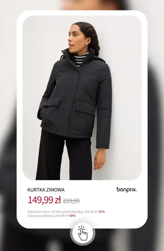bonprix - gazetka promocyjna Kurtki i płaszcze na wyprzedaży od wtorku 18.11 do poniedziałku 24.11 - strona 3