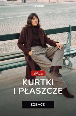 bonprix - gazetka promocyjna Kurtki i płaszcze na wyprzedaży od wtorku 18.11 do poniedziałku 24.11