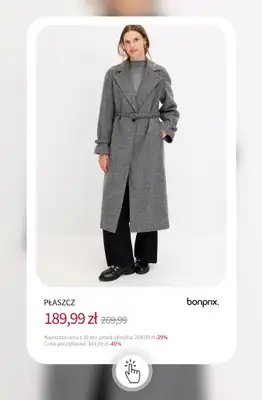 bonprix - gazetka promocyjna Kurtki i płaszcze na wyprzedaży od wtorku 18.11 do poniedziałku 24.11 - strona 10