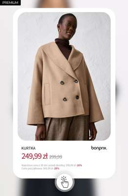 bonprix - gazetka promocyjna Kurtki i płaszcze na wyprzedaży od wtorku 18.11 do poniedziałku 24.11 - strona 15