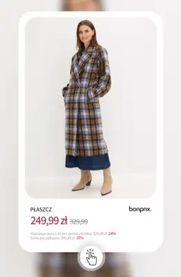 bonprix - gazetka promocyjna Kurtki i płaszcze na wyprzedaży od wtorku 18.11 do poniedziałku 24.11 - strona 12