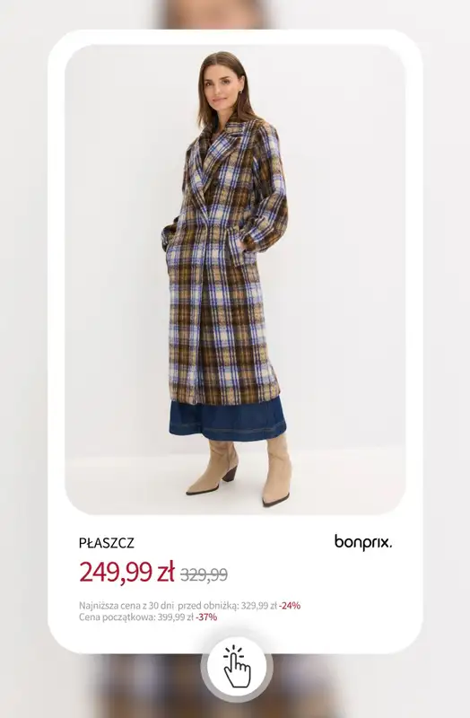 bonprix - gazetka promocyjna Kurtki i płaszcze na wyprzedaży od wtorku 18.11 do poniedziałku 24.11 - strona 12