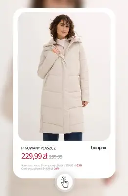 bonprix - gazetka promocyjna Kurtki i płaszcze na wyprzedaży od wtorku 18.11 do poniedziałku 24.11 - strona 4