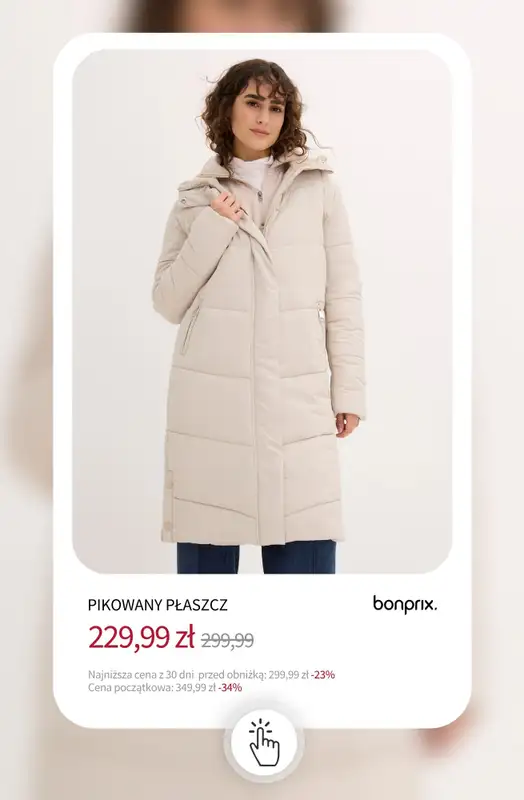 bonprix - gazetka promocyjna Kurtki i płaszcze na wyprzedaży od wtorku 18.11 do poniedziałku 24.11 - strona 4