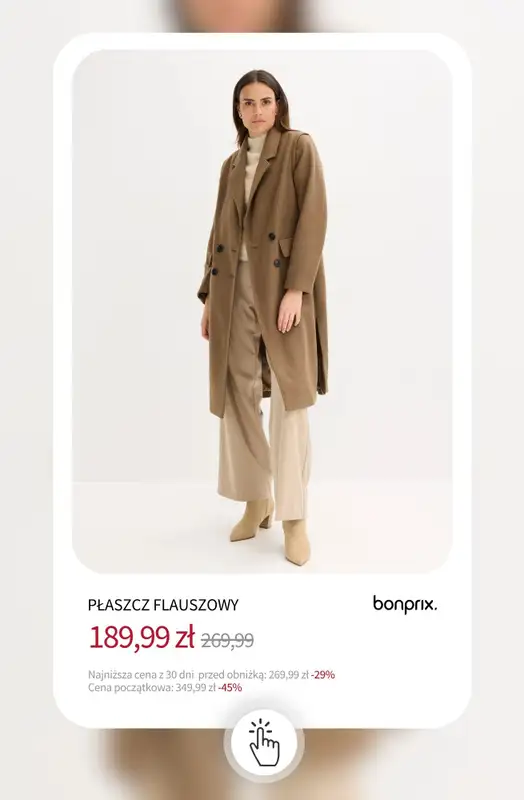 bonprix - gazetka promocyjna Kurtki i płaszcze na wyprzedaży od wtorku 18.11 do poniedziałku 24.11 - strona 2