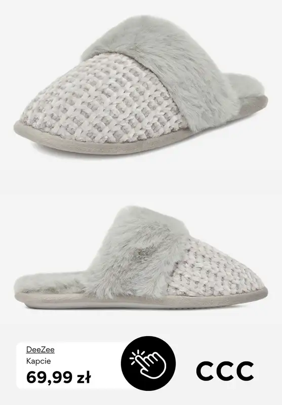 CCC - gazetka promocyjna Kapcie damskie od 49,99 zł od wtorku 18.11  - strona 6