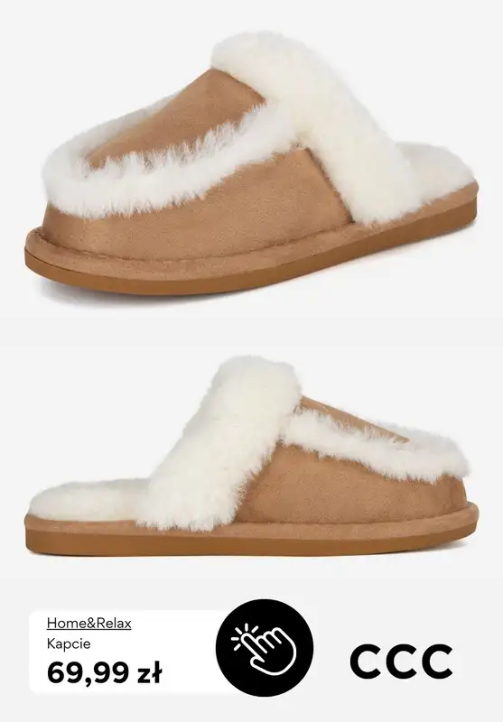 CCC - gazetka promocyjna Kapcie damskie od 49,99 zł od wtorku 18.11  - strona 9