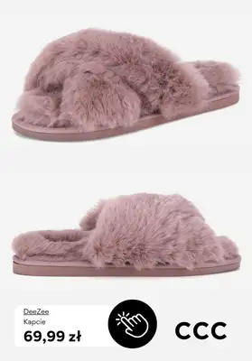 CCC - gazetka promocyjna Kapcie damskie od 49,99 zł od wtorku 18.11  - strona 10