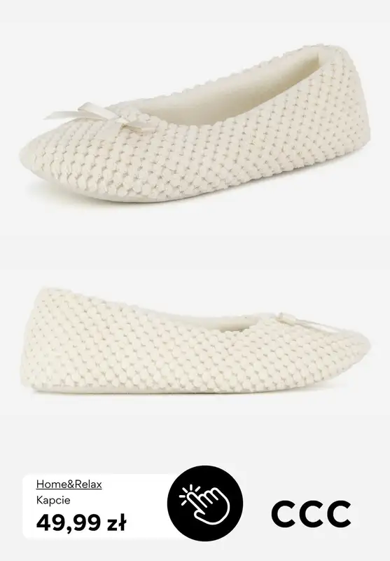 CCC - gazetka promocyjna Kapcie damskie od 49,99 zł od wtorku 18.11  - strona 3