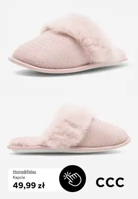 CCC - gazetka promocyjna Kapcie damskie od 49,99 zł od wtorku 18.11  - strona 4