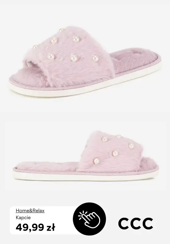 CCC - gazetka promocyjna Kapcie damskie od 49,99 zł od wtorku 18.11  - strona 2