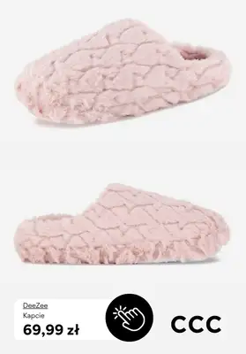 CCC - gazetka promocyjna Kapcie damskie od 49,99 zł od wtorku 18.11  - strona 7