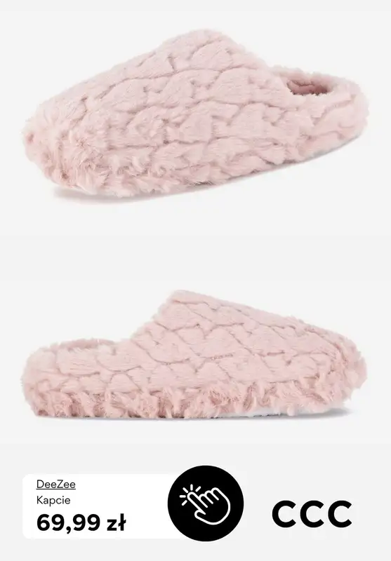 CCC - gazetka promocyjna Kapcie damskie od 49,99 zł od wtorku 18.11  - strona 7