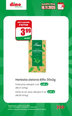 Dino - gazetka promocyjna Specjalna oferta na 18.11.2025 - promocje spoza gazetki od wtorku 18.11 do wtorku 18.11 - strona 8