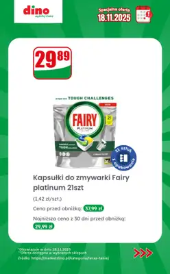 Dino - gazetka promocyjna Specjalna oferta na 18.11.2025 - promocje spoza gazetki od wtorku 18.11 do wtorku 18.11 - strona 11
