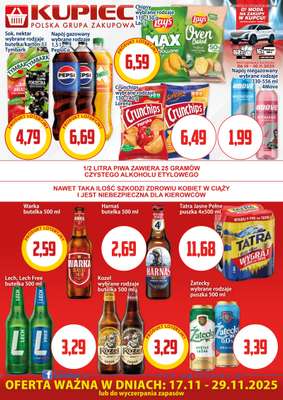 Kupiec - gazetka promocyjna Oferta plakatowa od wtorku 18.11 do soboty 29.11 - strona 3
