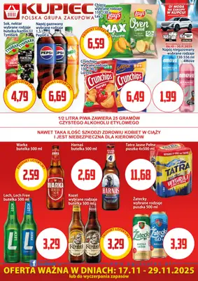 Kupiec - gazetka promocyjna Oferta plakatowa od wtorku 18.11 do soboty 29.11 - strona 3