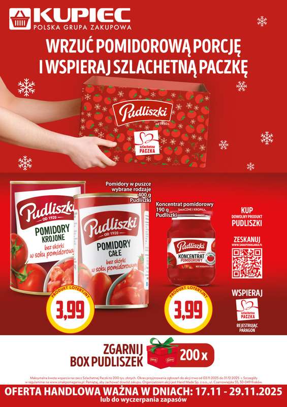 Kupiec - gazetka promocyjna Oferta plakatowa od wtorku 18.11 do soboty 29.11 - strona 4