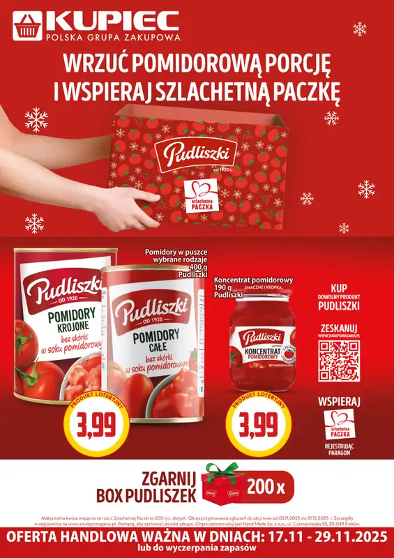 Kupiec - gazetka promocyjna Oferta plakatowa od wtorku 18.11 do soboty 29.11 - strona 4