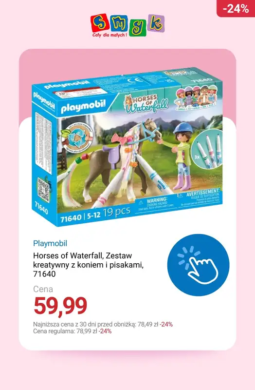 Smyk - gazetka promocyjna Do -50% Playmobile od wtorku 18.11  - strona 6